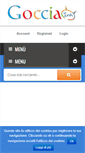 Mobile Screenshot of gocciaink.com